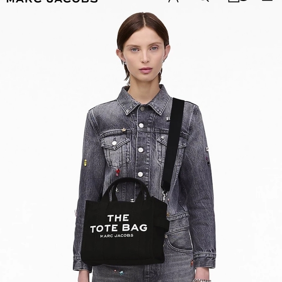 Marc Jacobs Black Tote Bag - Picture 4 of 12